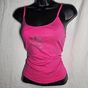 group therapy funny wine hawaii hot pink baby tank top